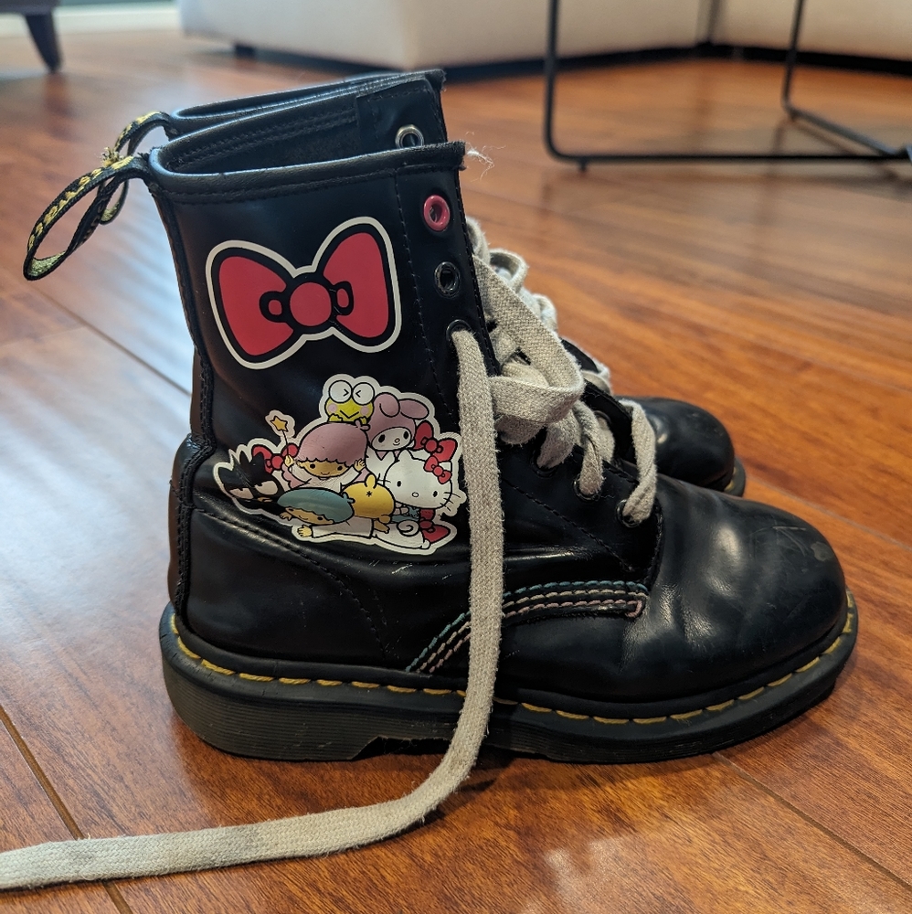 Dr. Martens Sanrio Hello Kitty boots